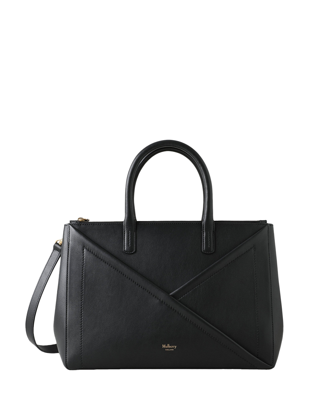 Mulberry-M-Zipped-Top-Handle-Black-Micro-Classic-Grain