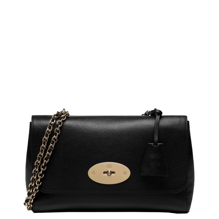 Medium Lily Glossy Goat (Black)