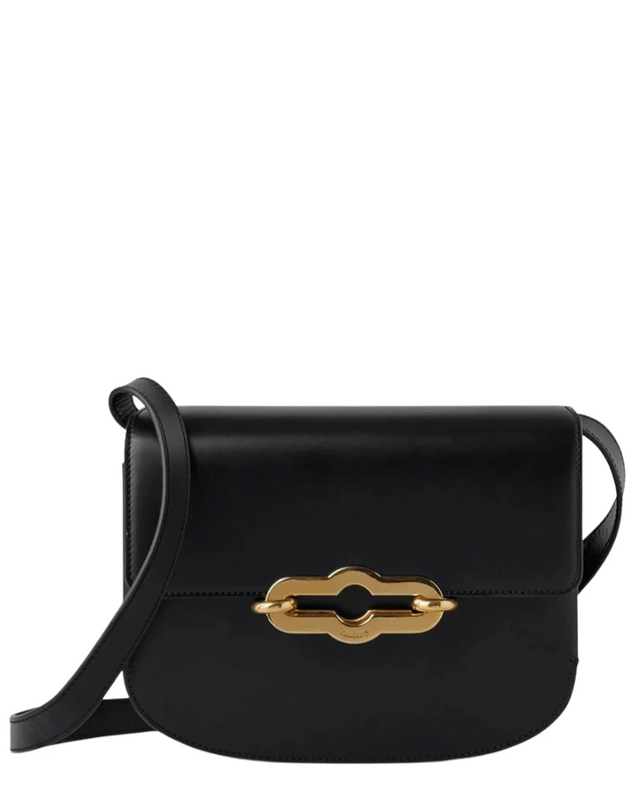 Pimlico Satchel Super Lux Calf (Black & Brass)