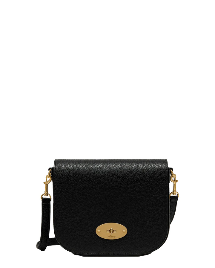 Small Darley Satchel Small Classic Grain (Black)