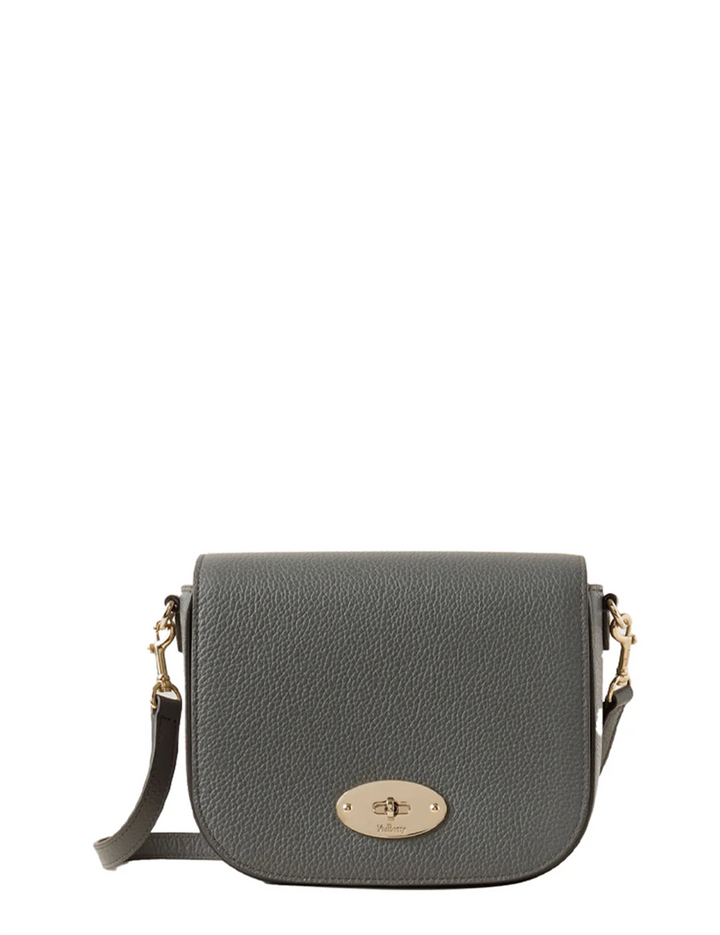 Small Darley Satchel Small Classic Grain (Charcoal)