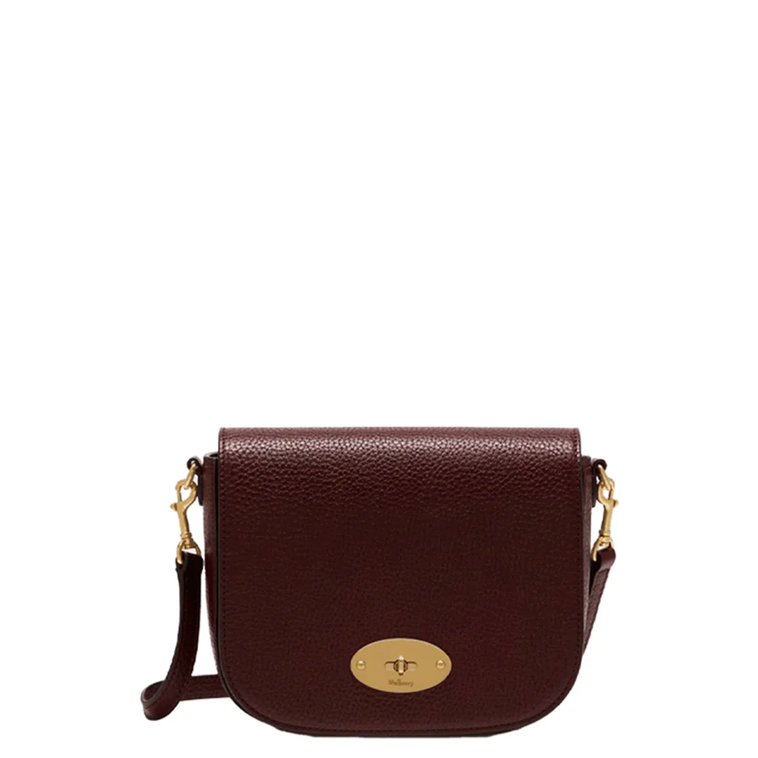 Small Darley Satchel Small Classic Grain (Oxblood)