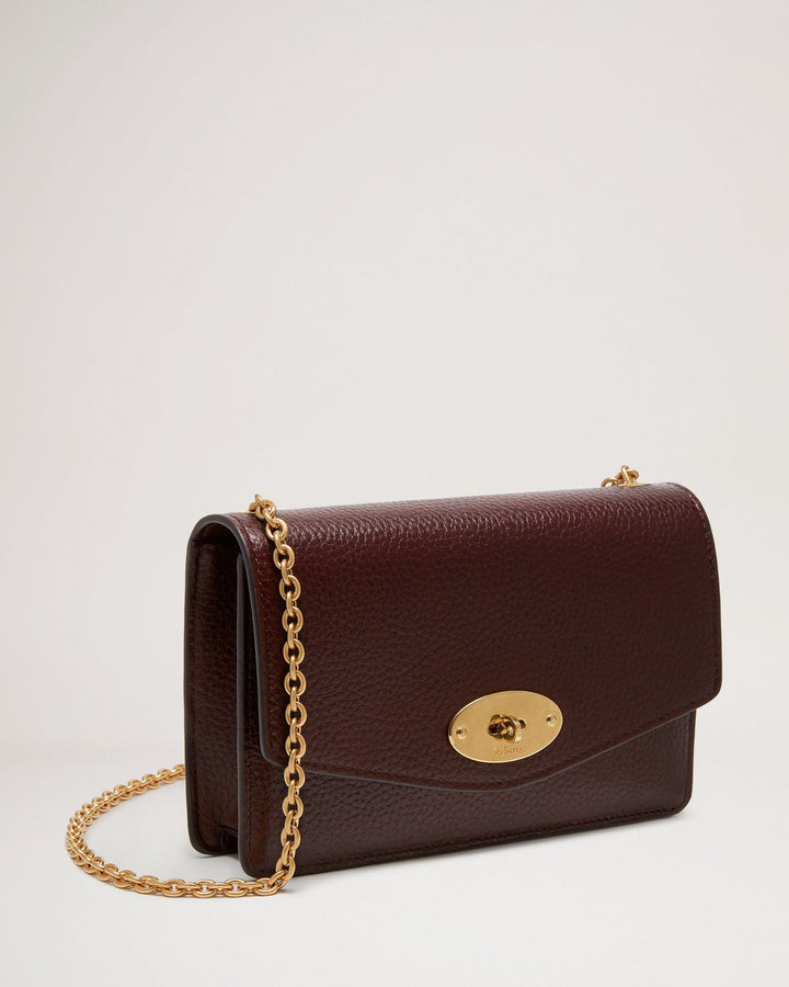 Mulberry Small Darley Small Classic Grain Burgundy 3