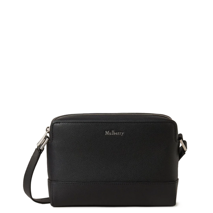 Small Farringdon Messenger Black Small Pebble Grain