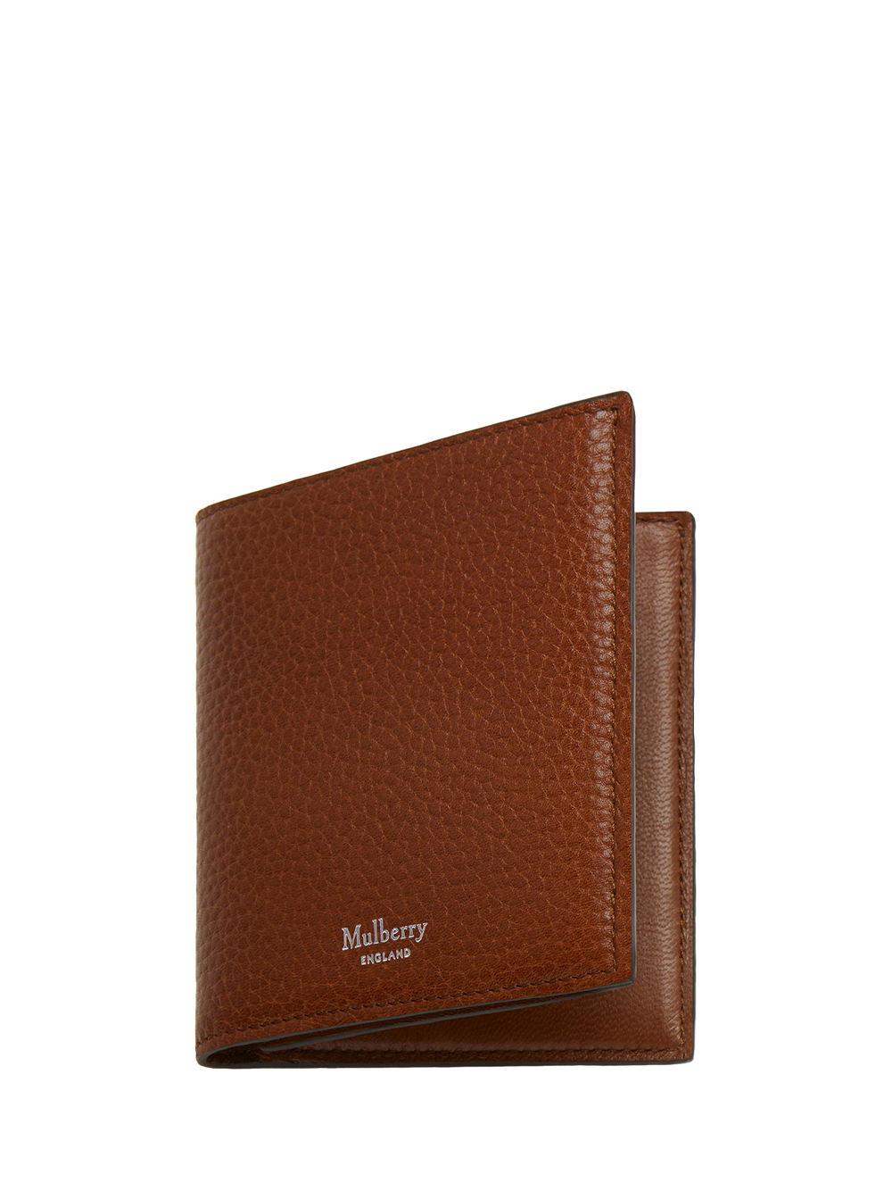 Trifold Wallet Oak Small Classic Grain