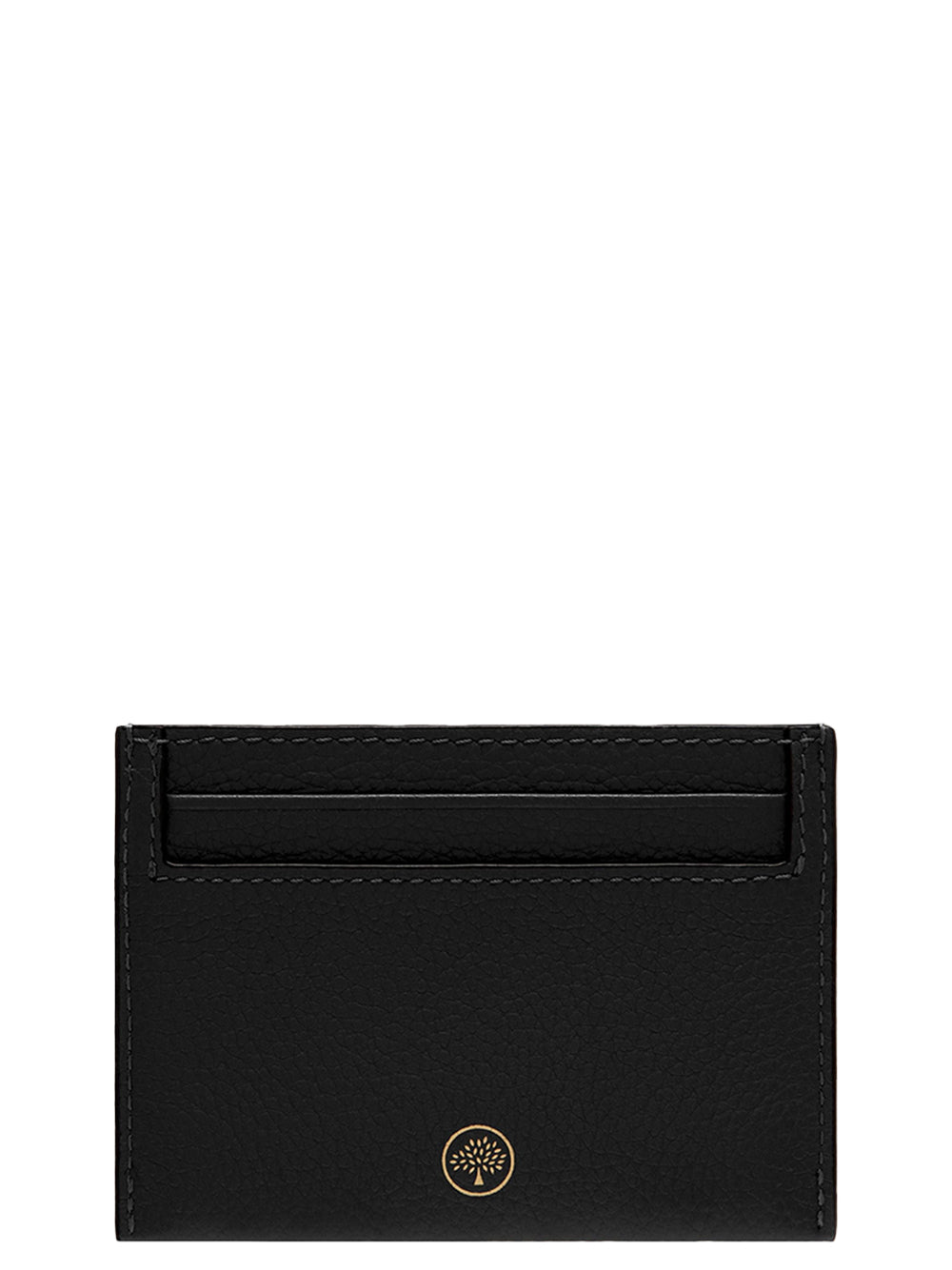 MulberryContinentalCreditCardSlipSmallClassicGrainBlack2