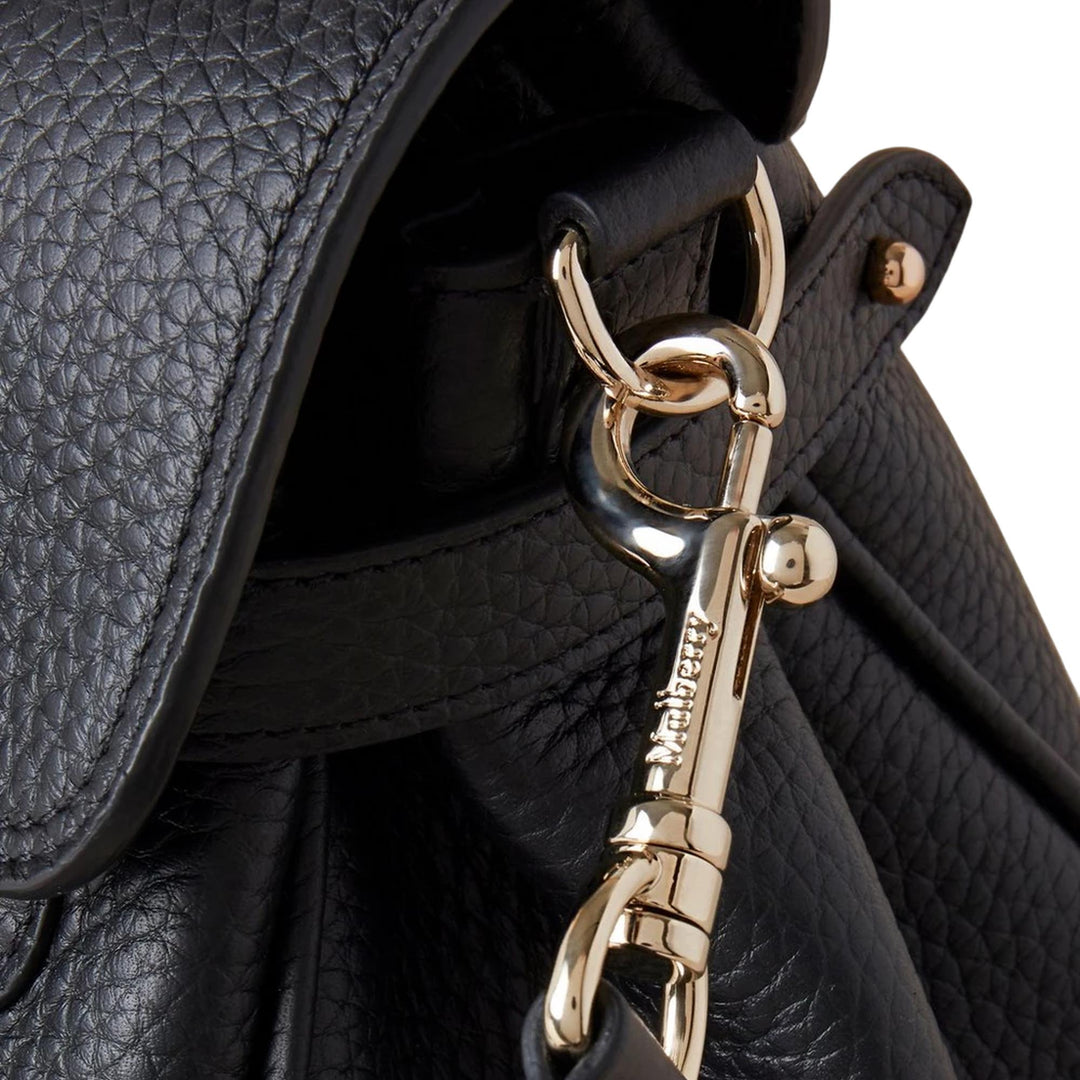 Club21 - Mulberry - Alexa Heavy Grain (Black) - MEDIUM TOP HANDLE - Black