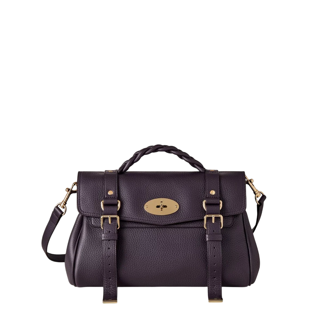 Alexa Deep Aubergine Heavy Grain