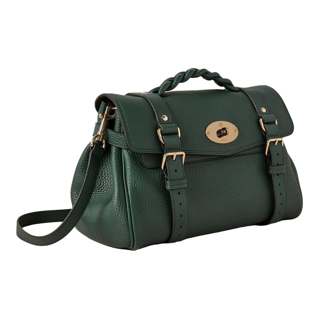 Club21 - Mulberry - Alexa Heavy Grain - HANDBAGS - Green
