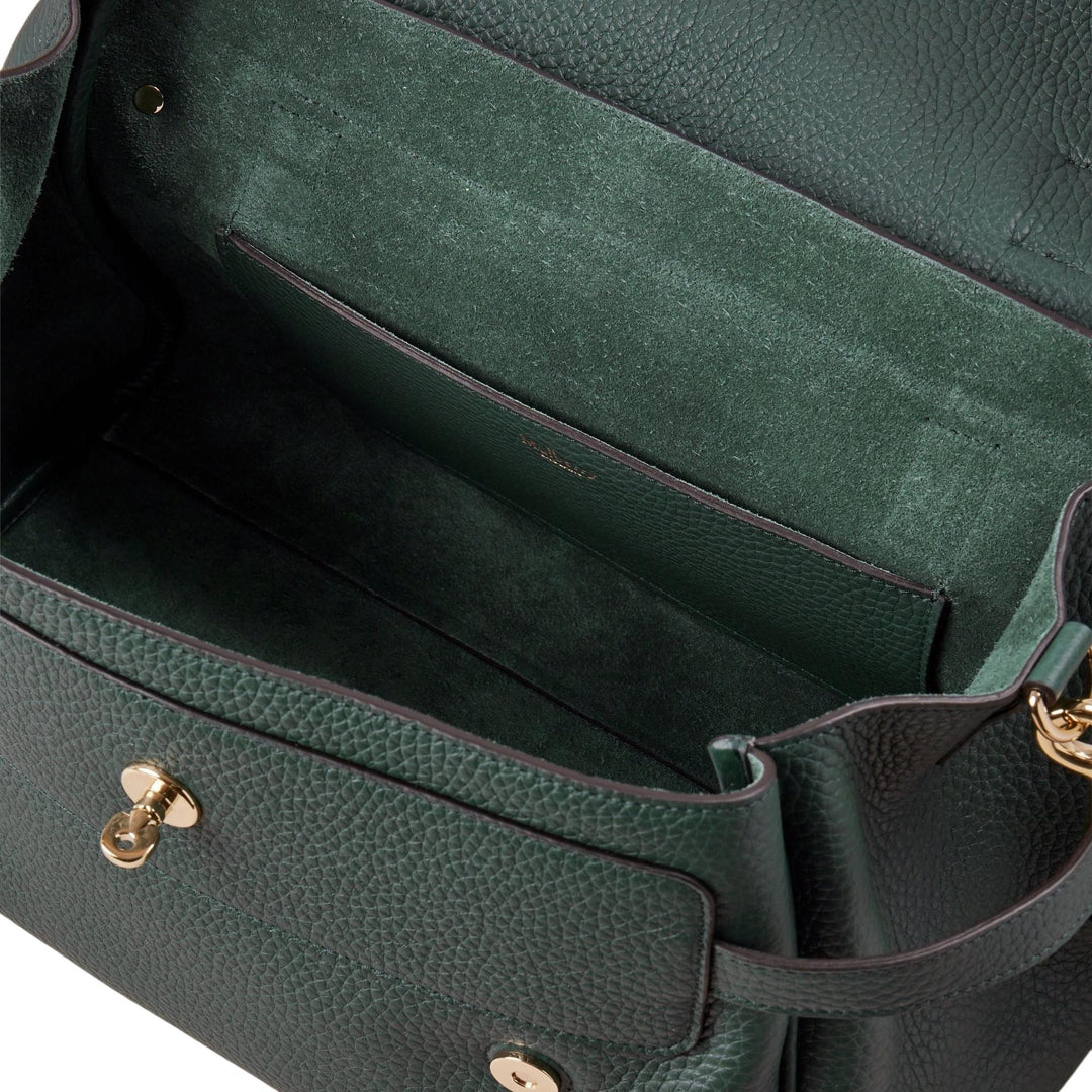 Mulberry Alexa Heavy Grain Dark Green 3