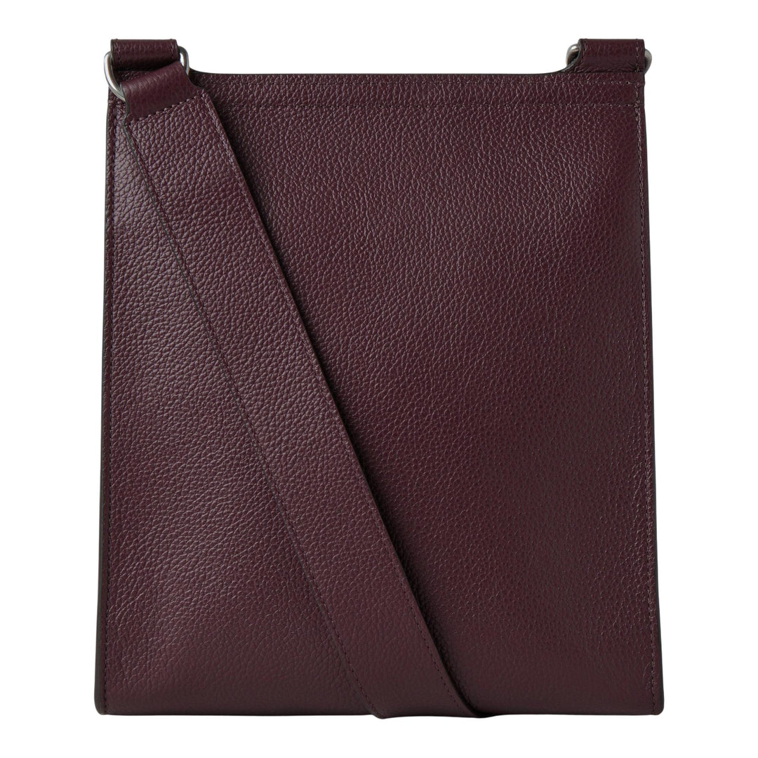 Club21 - Mulberry - Antony Black Cherry Small Classic Grain - MEDIUM CROSS BODY - Black Cherry