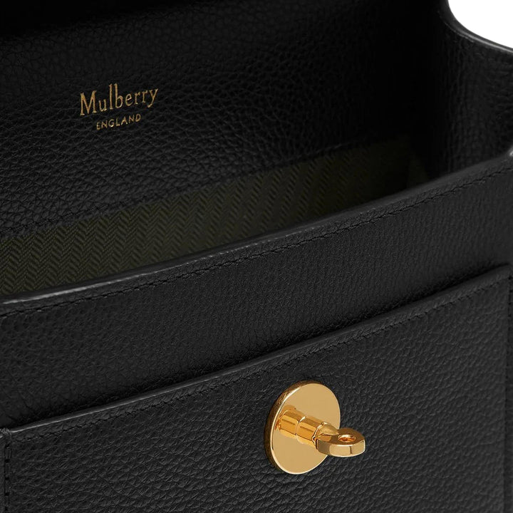 Club21 - Mulberry - Antony N Small Classic Grain - MEDIUM CROSS BODY - Black