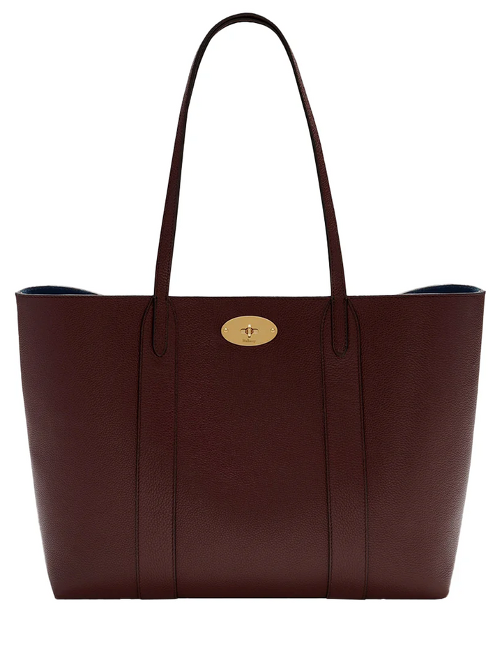 Bayswater Tote Burgundy Small Classic Grain