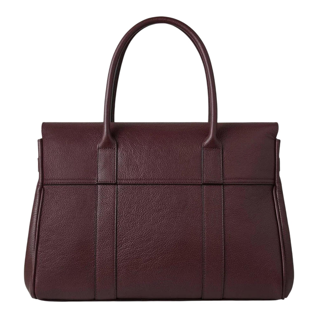 Club21 - Mulberry - Bayswater Black Cherry Small Classic Grain - MEDIUM SHOULDER BAGS - Black Cherry