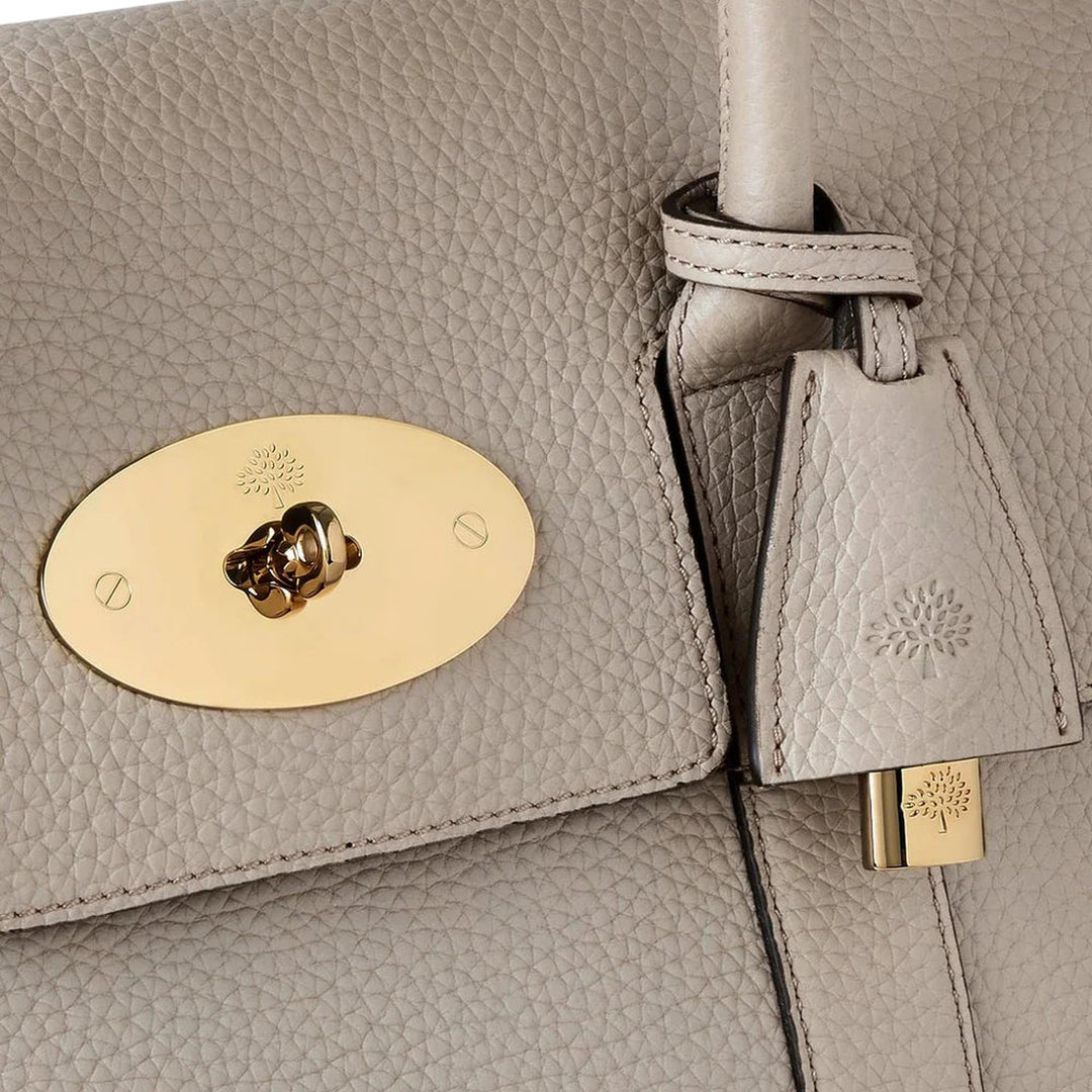 Club21 - Mulberry - Bayswater Cashmere Taupe Heavy Grain - MEDIUM SHOULDER BAGS - Cashmere Taupe