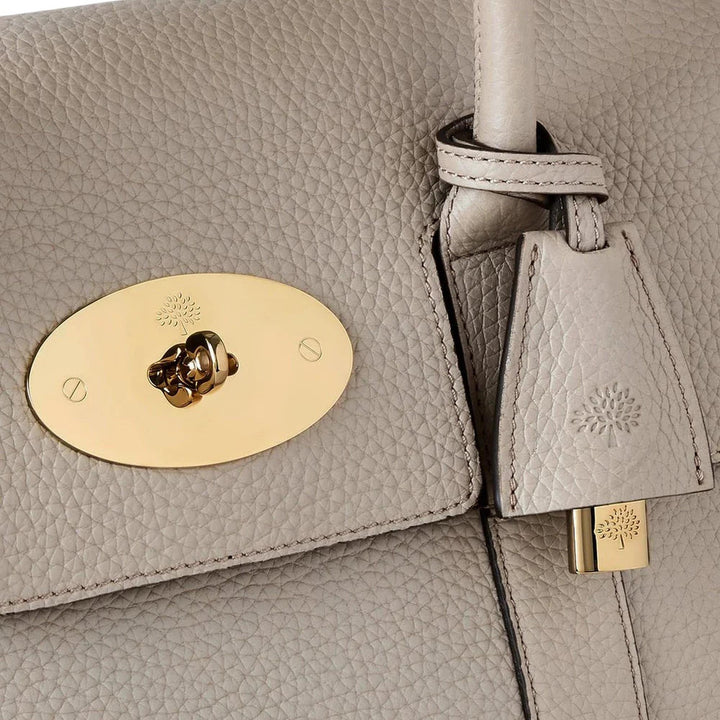 Club21 - Mulberry - Bayswater Cashmere Taupe Heavy Grain - MEDIUM SHOULDER BAGS - Cashmere Taupe