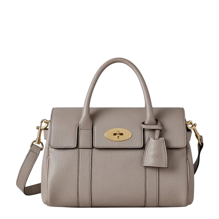 Bayswater Satchel Cashmere Taupe Heavy Grain