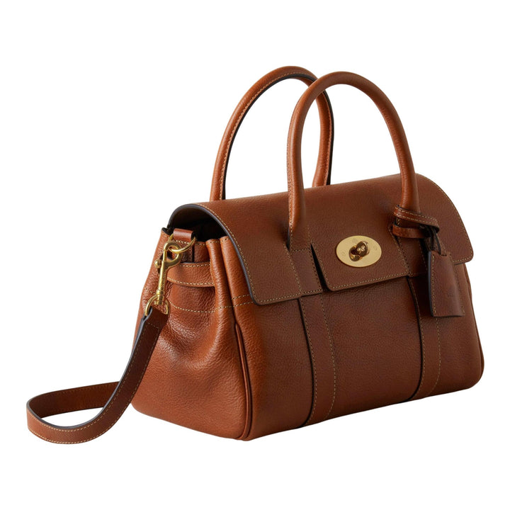 Club21 - Mulberry - Bayswater Satchel Oak NVT - SMALL SHOULDER BAGS - Brown