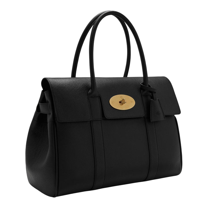 Club21 - Mulberry - Bayswater Small Classic Grain - MEDIUM SHOULDER BAGS - Black