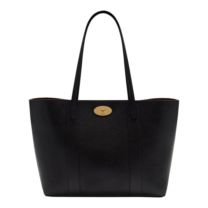 Club21 - Mulberry - Bayswater Tote Black Small Classic Grain - MEDIUM TOTES - Black