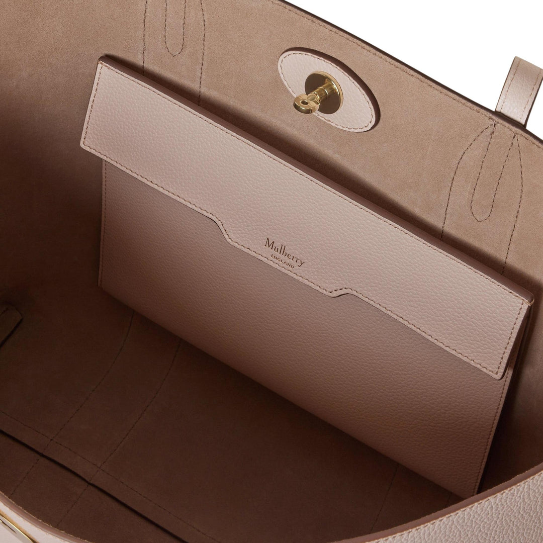 Club21 - Mulberry - Bayswater Tote Blossom Pink Small Classic Grain - MEDIUM TOTES - Blossom Pink