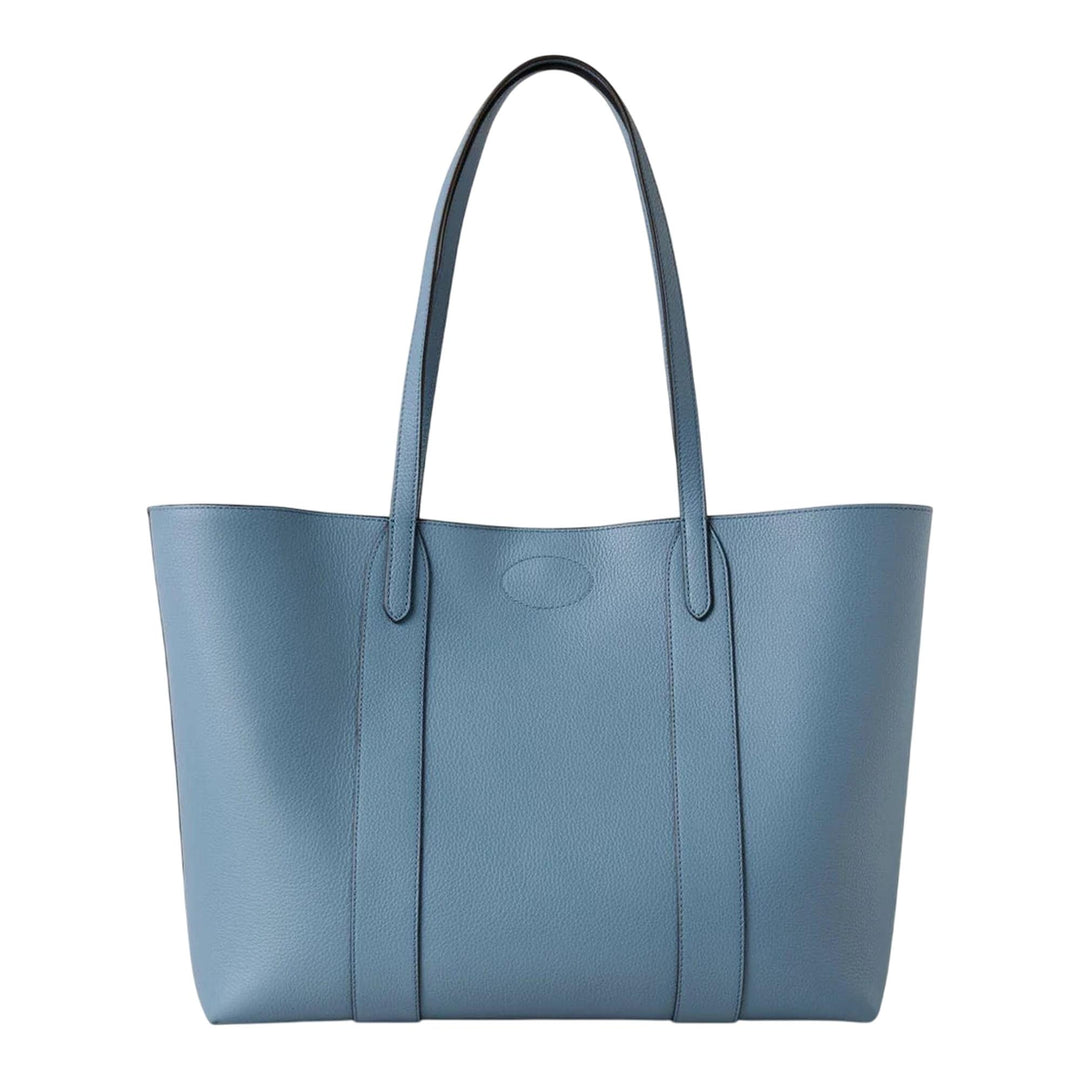 Club21 - Mulberry - Bayswater Tote Brighton Blue Small Classic Grain - TOTES - Blue