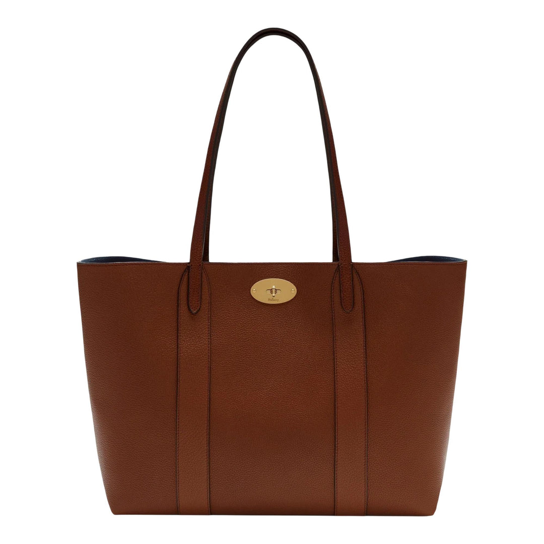 Club21 - Mulberry - Bayswater Tote Two Tone Small Classic Grain - MEDIUM TOTES - Brown