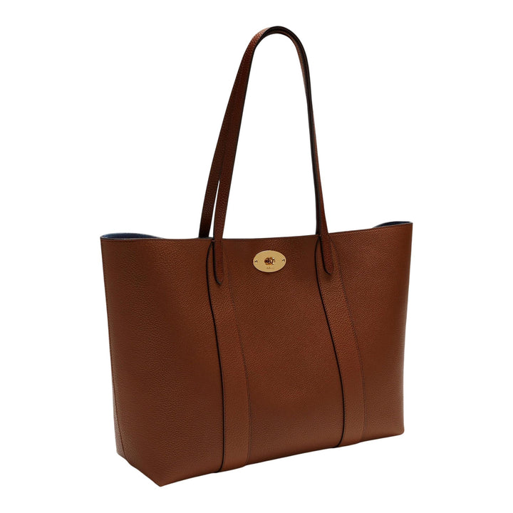 Club21 - Mulberry - Bayswater Tote Two Tone Small Classic Grain - MEDIUM TOTES - Brown