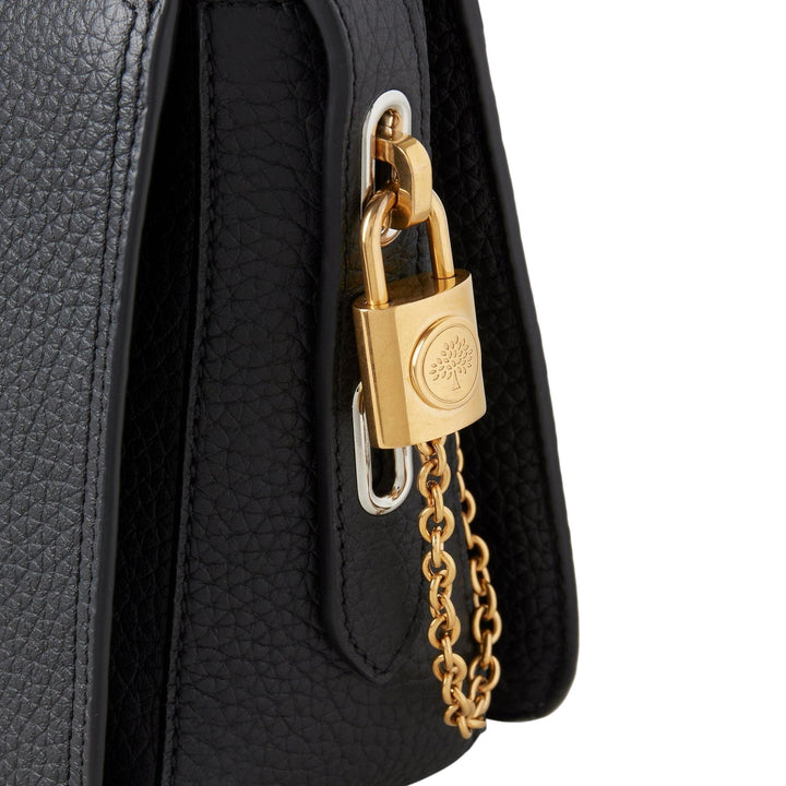 Club21 - Mulberry - Billie Black Small Classic Grain - MEDIUM SHOULDER BAGS - Black