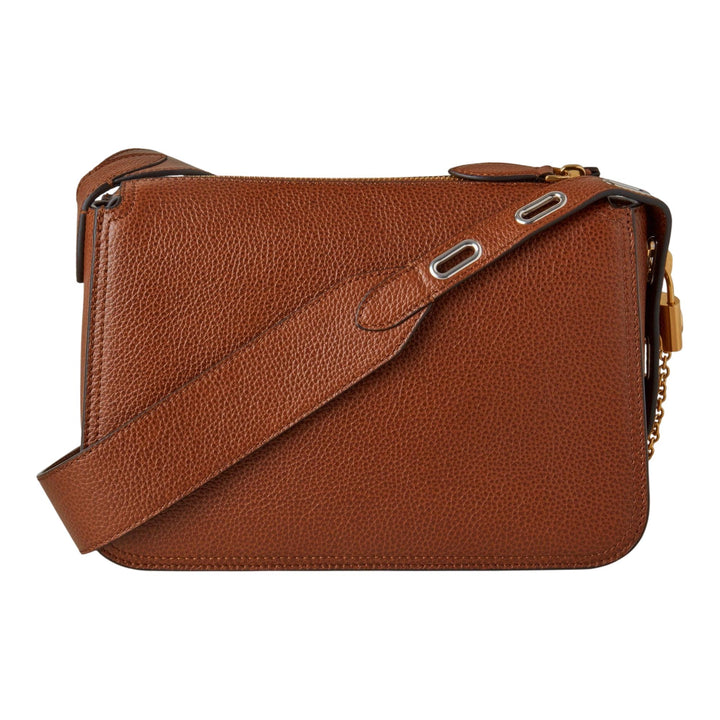 Club21 - Mulberry - Billie Oak Small Classic Grain - MEDIUM SHOULDER BAGS - Brown