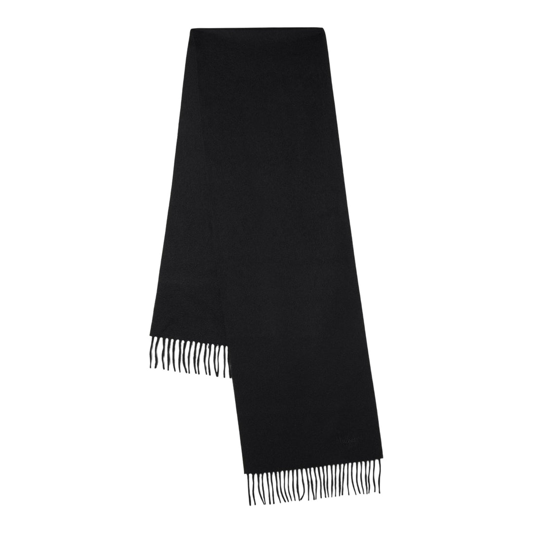 Club21 - Mulberry - Cashmere Scarf Black Cashmere - SCARVES - Black
