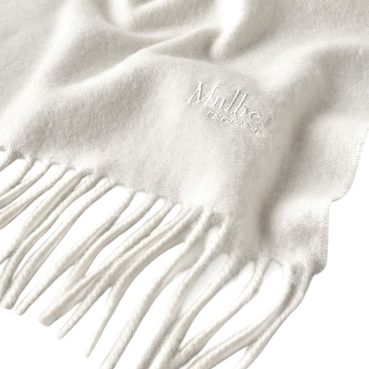 Club21 - Mulberry - Cashmere Scarf Cream Cashmere - SCARVES - Cream