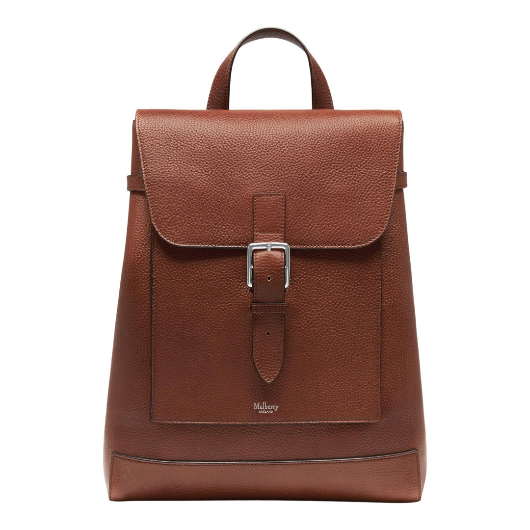 Club21 - Mulberry - Chiltern Backpack Oak Small Classic Grain - MEDIUM BACKPACKS - Oak