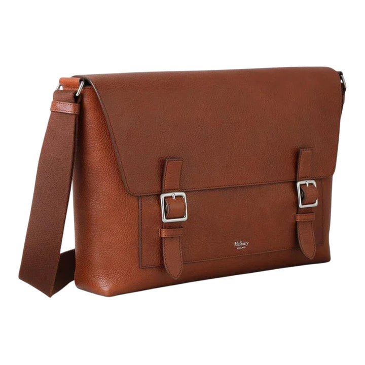 Club21 - Mulberry - Chiltern Crossbody Messenger Oak NVT - MEDIUM CROSS BODY - Brown
