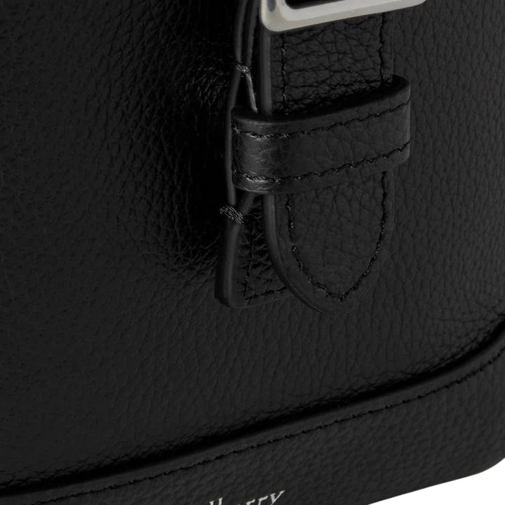 Club21 - Mulberry - Chiltern Phone Pouch Black Small Classic Grain - POUCHES - Black
