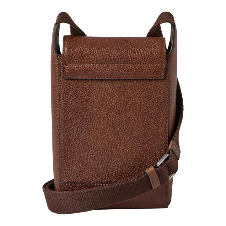Club21 - Mulberry - Chiltern Phone Pouch Oak Natural Vegetable Tanned - POUCHES - Brown