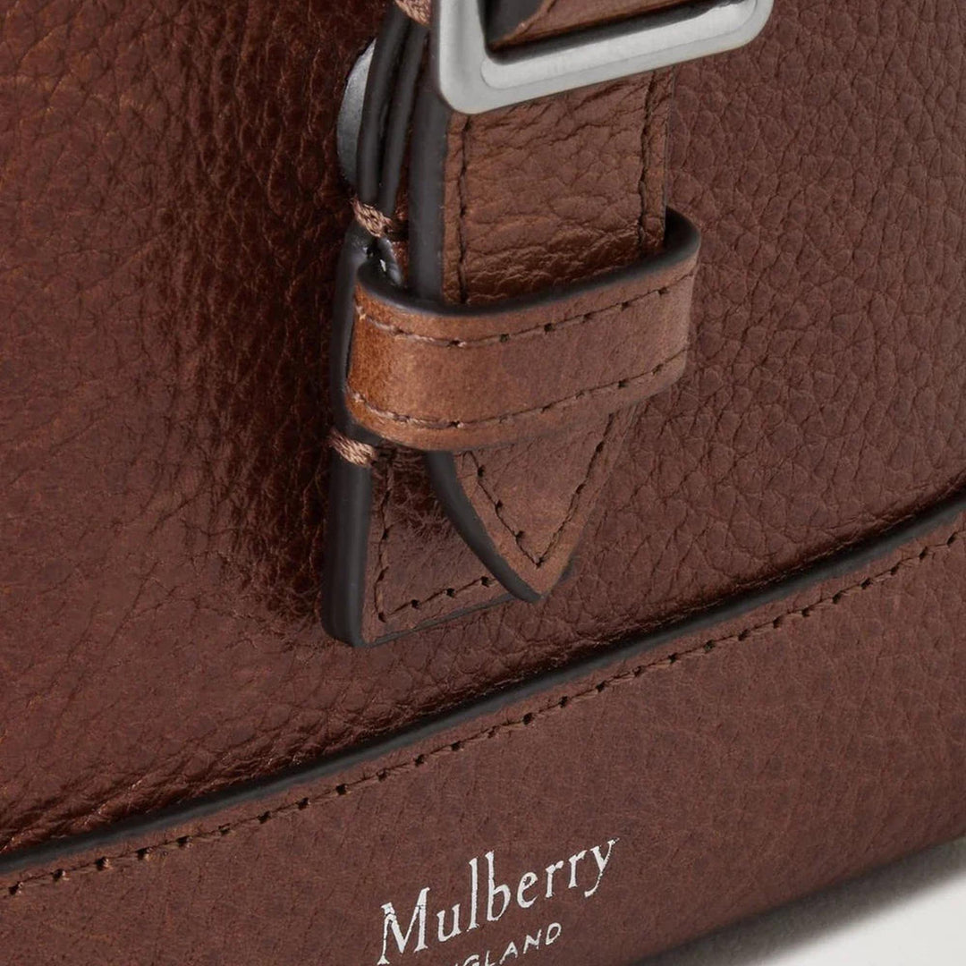 Club21 - Mulberry - Chiltern Phone Pouch Oak Natural Vegetable Tanned - POUCHES - Brown