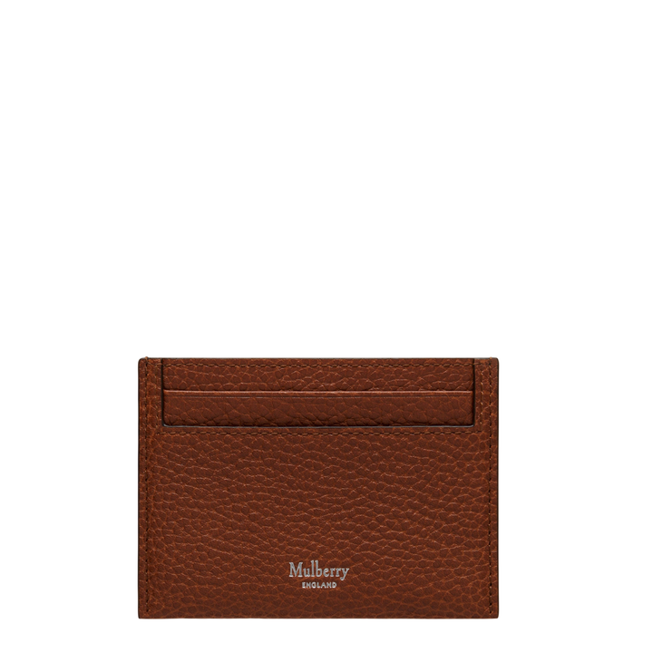 Credit Card Slip Oak Two Tone Small Classic Grain