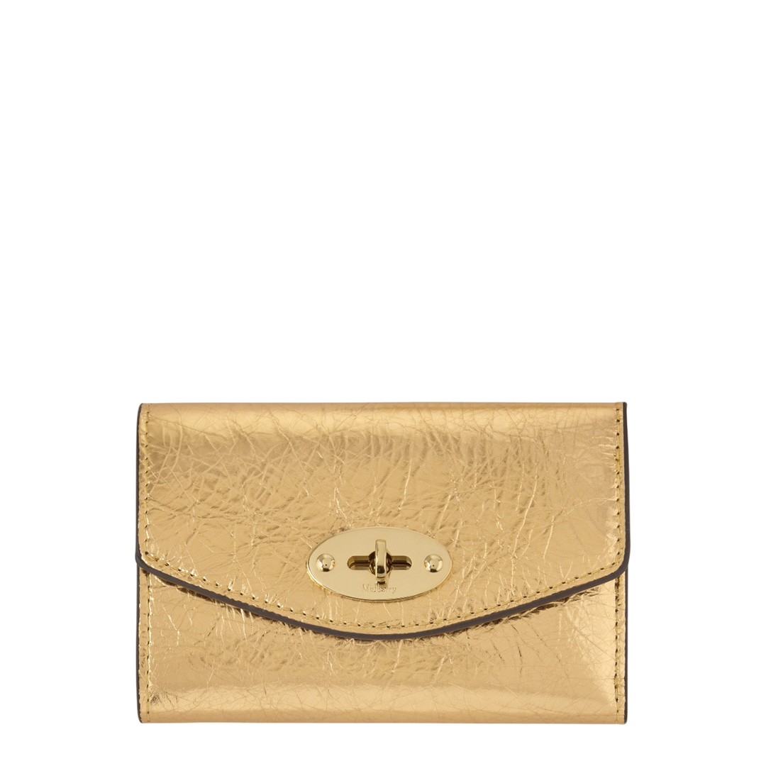 Darley Folded Multi-Card Wallet Grainy Metallic