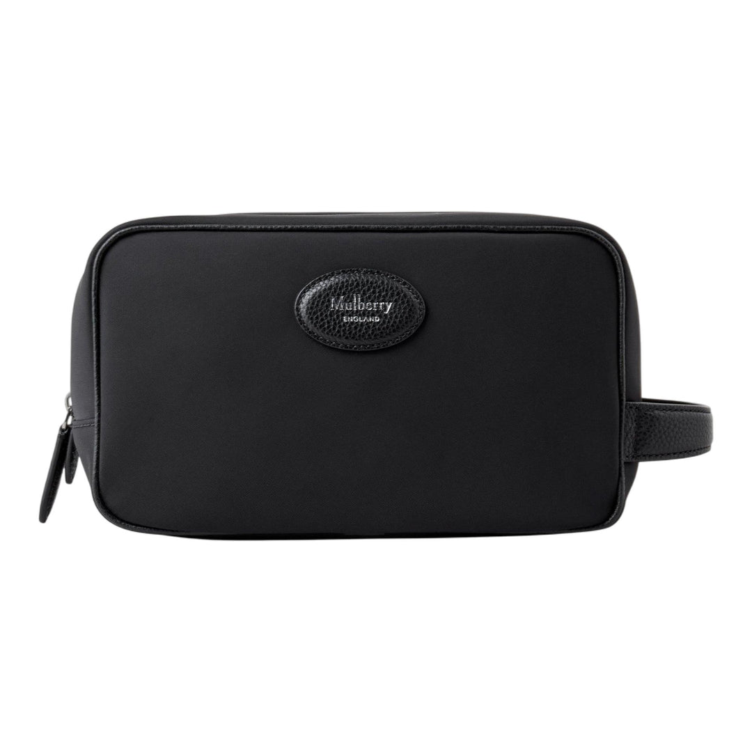 Club21 - Mulberry - Heritage Wash Case Black Nylon - POUCHES - Black