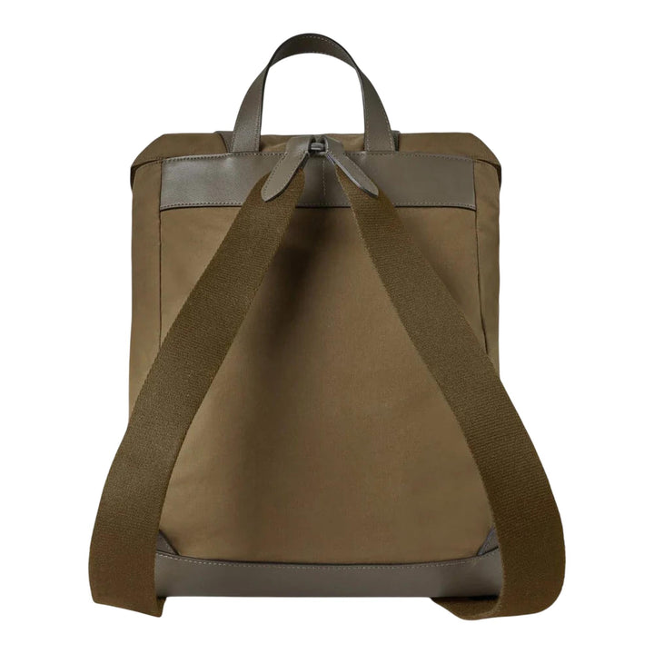 Club21 - Mulberry - Heritage Waxed Backpack Dark Moss Waxed Cotton - MEDIUM BACKPACKS - Dark Moss