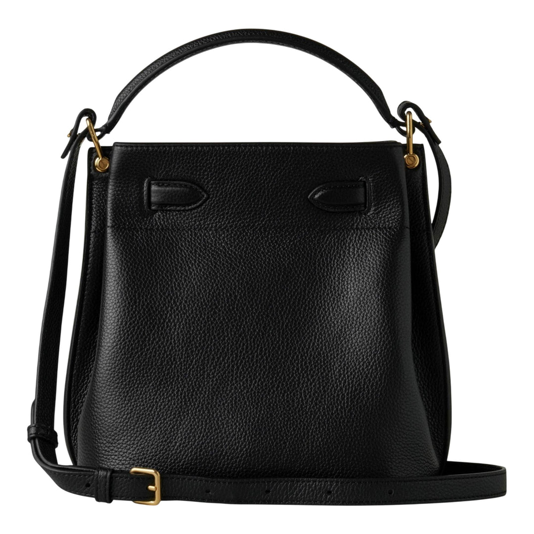 Club21 - Mulberry - Islington Bucket Black Small Classic Grain - MEDIUM CROSS BODY - Black
