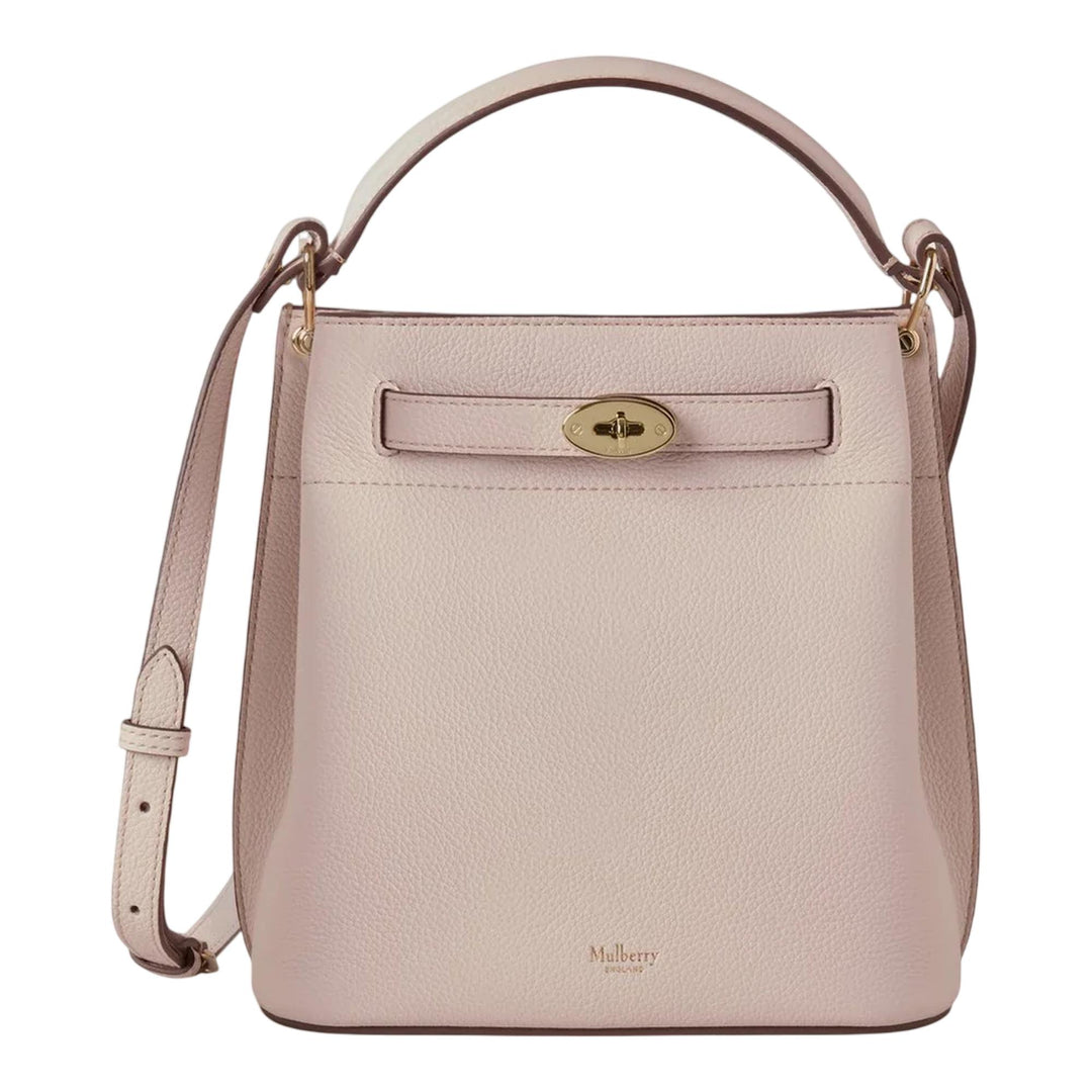 Club21 - Mulberry - Islington Bucket Blossom Pink Small Classic Grain - HANDBAGS - Pink