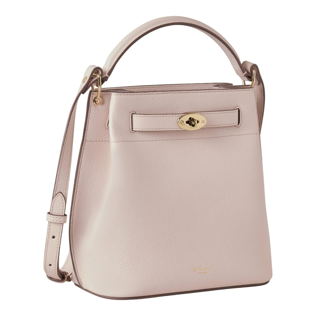 Club21 - Mulberry - Islington Bucket Blossom Pink Small Classic Grain - MEDIUM CROSS BODY - Blossom Pink