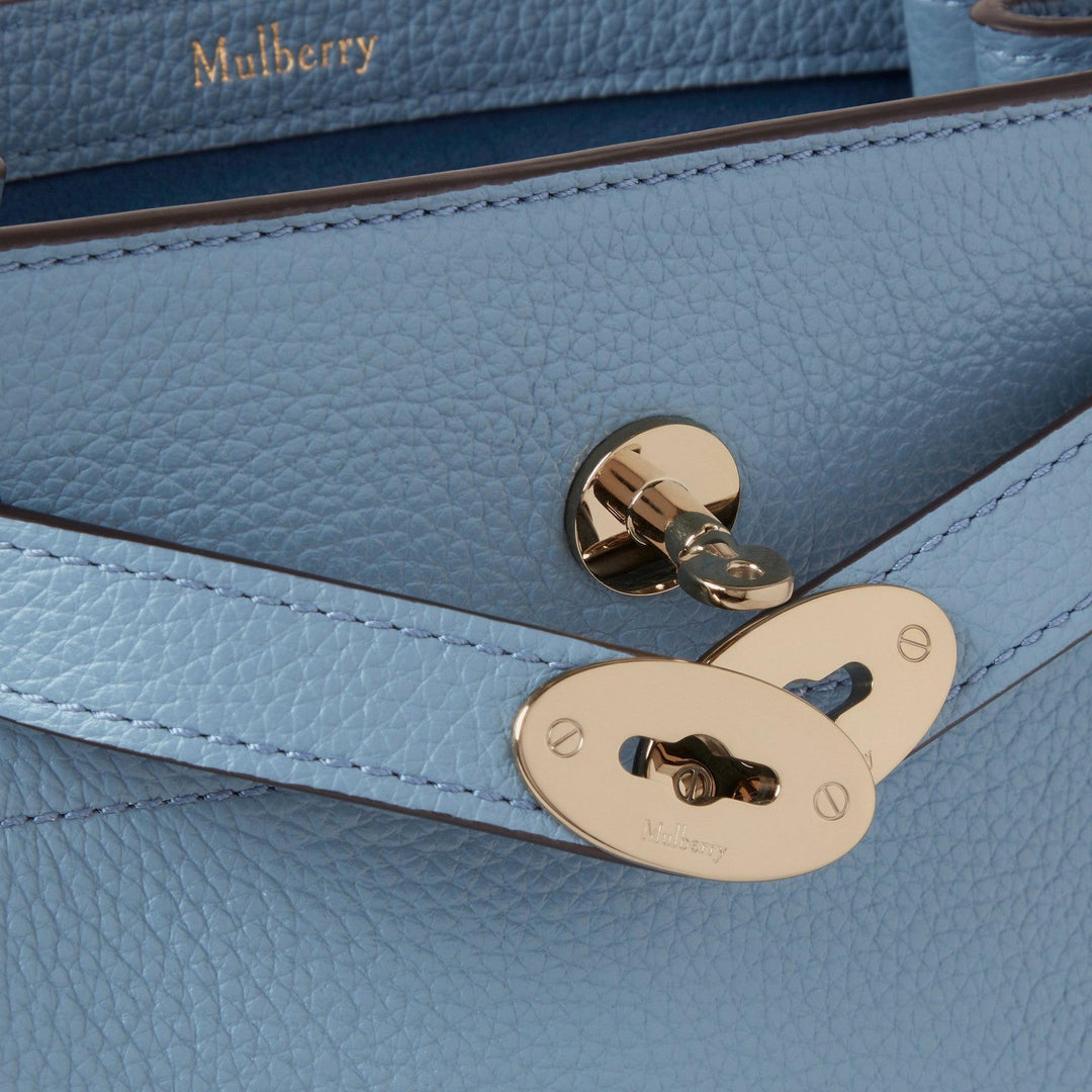 Club21 - Mulberry - Islington Bucket Brighton Blue Small Classic Grain - MEDIUM CROSS BODY - Brighton Blue