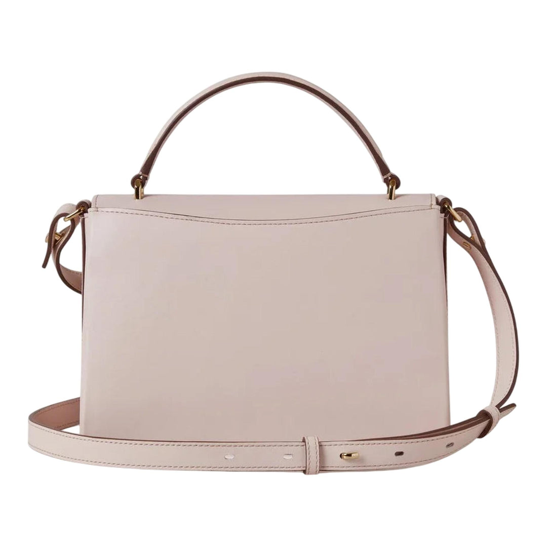 Club21 - Mulberry - Lana Top Handle Blossom Pink High Gloss Leather - HANDBAGS - Pink