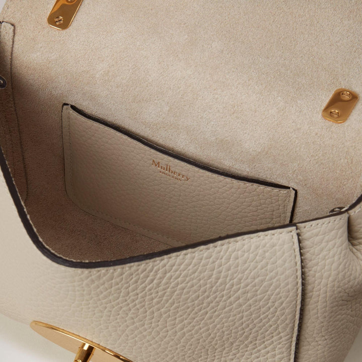 Club21 - Mulberry - Lily Heavy Grain - HANDBAGS - Cream