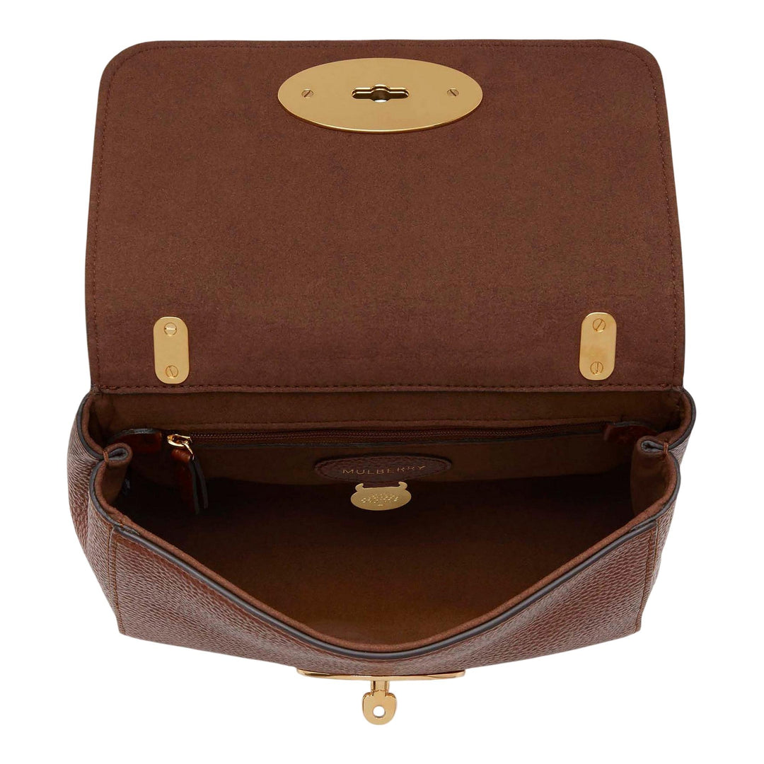 Club21 - Mulberry - Lily Oak Small Classic Grain - SMALL SHOULDER BAGS - Brown