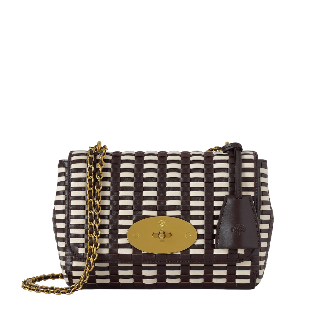 Lily Woven Leather Bag