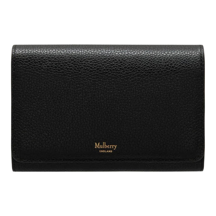 Club21 - Mulberry - Medium Continental French Purse - WALLETS - Black